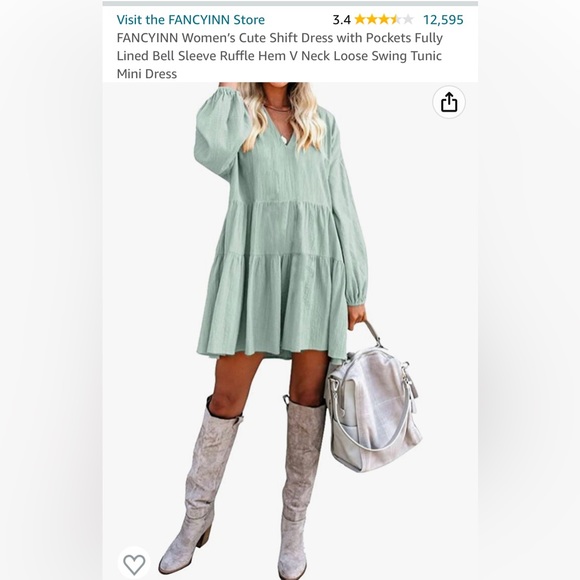 Mint green summer dress ! - Picture 3 of 7